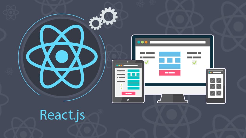 ReactJS Development Illustration